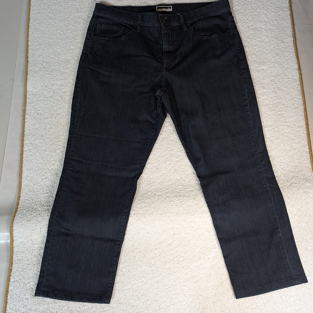 Travis Mathew Men's Dark Straight Jeans Classic Style 36x27
